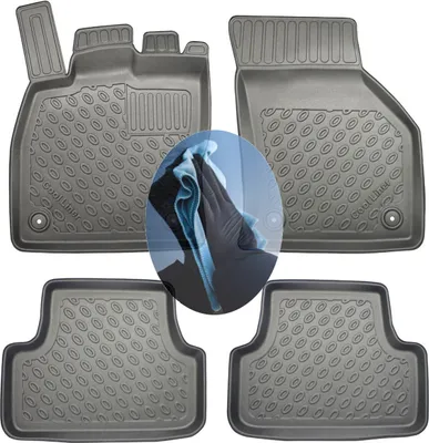 Produktbild von Z509592 TPE-Gummifußmatten kompatibel mit  Seat Leon Cupra 265 3 5F Schrägheck Hatchback 5-türer 2012-2020