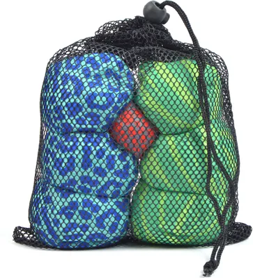 Produktbild von Ocean 5 Soft Boule "Extreme Boule" Street-Boccia - grün/blau mit Tiermuster