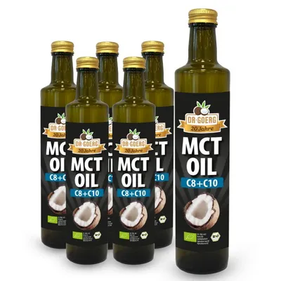 Produktbild von Premium MCT-Öl C8 C10 6x 500 ml