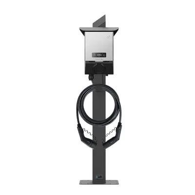 Produktbild von Wallbox Standfuß EcoFlow PowerPulse 2 - Edelstahl anthrazit (RAL 7016)
