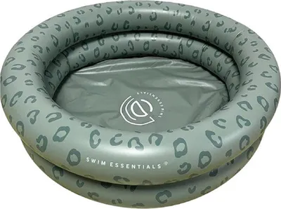 Produktbild von Swim Essentials Swimming Pool 60 cm Grün Leopard 60 x 15 cm | Swimmingpool Planschbecken