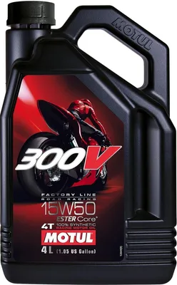 Produktbild von 4 Liter MOTUL 15W-50 300V 4T Factory Line