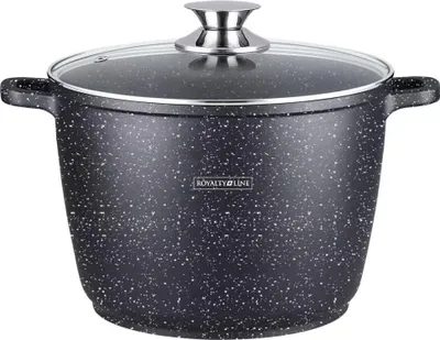 Obrázek produktu pro Mramorový hrnec s poklicí 24 cm, 6,2 litrů Royalty Line RL-AD-24ML