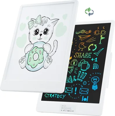 Obrázek produktu pro stmívatelná LED kopírovací tabule a LCD tabule pro psaní 2-v-1 A4 Magnetická kreslicí tabule pro skicování animací, dětské kreslení a počítání Klíč k uzamčení jedním kliknutím Rase Lock