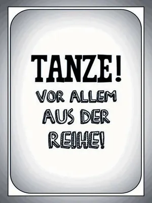 Produktbild von vianmo Holzschild 40x30 cm tanze vor allem aus der Reihe