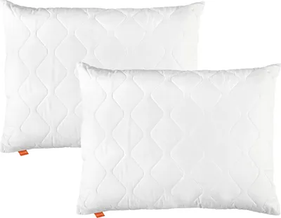 Produktbild von Kopfkissen 70 x 90 cm, 2er Set, Polster, 100% Mikrofaser, für Allergiker geeignet, sleepling Basic 100
