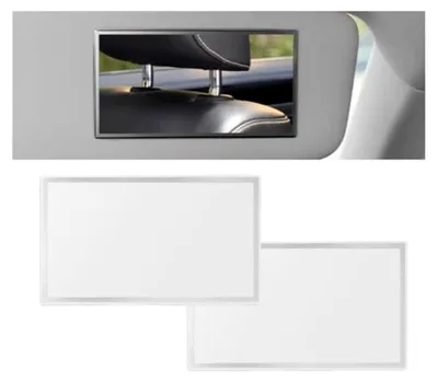 Produktbild von 2 Stück Auto Kosmetikspiegel für Sonnenblenden