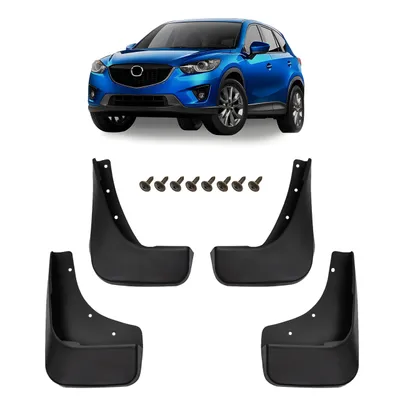 Produktbild von HERSTMOTO Schmutzfänger, 4er-Set Schmutzfänger-Kit Spritzschutz Schmutzfänger mit Befestigungssatz, passend für Mazda CX-5 I KE 2012-2017