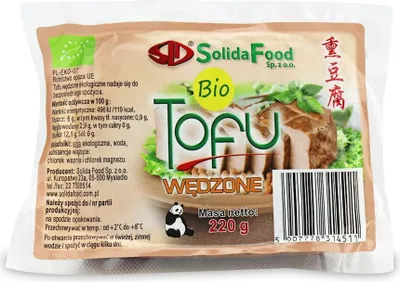 Produktbild von TOFU WĘDZONE  220 g - SOLIDA FOOD