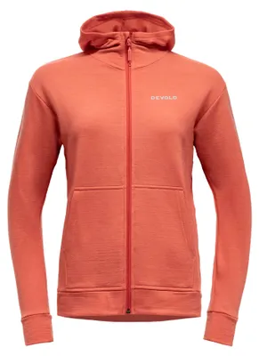 Produktbild von Devold Everyday Zip Hoodie Wmn - Coral Coral L