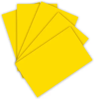 Obrázok produktu pre folia 6122/4/14 folia farebný kartón, DIN A4, 220 g/m², 100 listov, banánovožltá