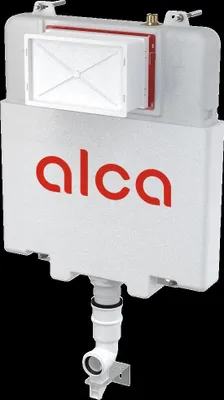 Image de Alcadrain AM1112 Basicmodul Slim WC Spülkasten für Einmauerung