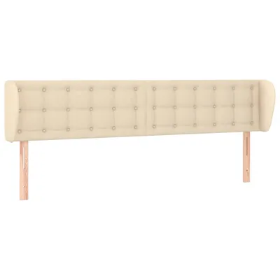 Zdjęcie produktu dla VidaXL 3117605, Kremowy, Poliester, Drewno, 2030 mm, 78 cm, 88 cm, 230 mm
