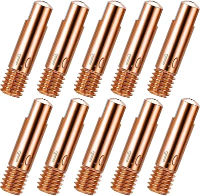 Imagen del producto de MIG-Lasmondstücke de cobre, 1 mm, 10 unidades, para máquina de soldar MB15AK