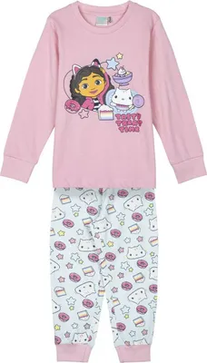 Obrázek produktu pro Pyžamo pro děti Gabby's Dollhouse Pink - 2 roky