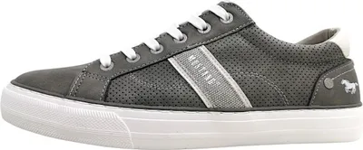 Immagine prodotto di Mustang: Scarpe da uomo, modello stringato, colore grigio, ideali per il tempo libero