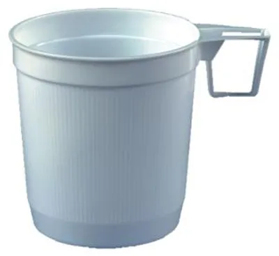 Produktbild von 1000 Einweg-Kaffeetassen, PS 0,25 l Ø 8 cm · 8,5 cm weiss