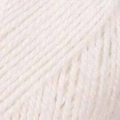 Produktbild von Drops Flora 02 White Strickgarn