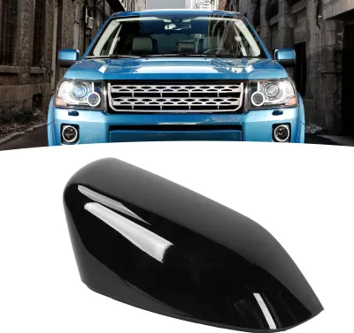 Image de Capuchon de rétroviseur, cache de protection noir brillant pour LR4 LR2 Range Rover droit (LR019961, LR01505)