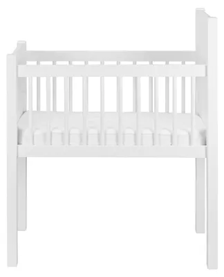 Produktbild von Noa Wiege Mattweiß, geeignet für Neugeborene und Babys von 0 bis 6 Monaten