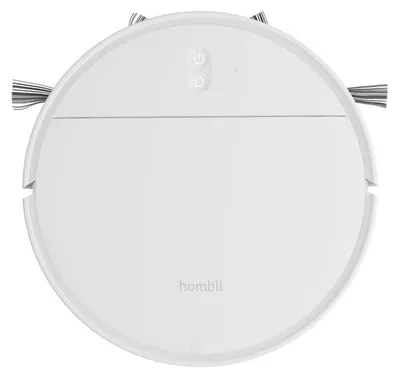 Imagen del producto de Aspiradora robot inteligente Hombli con función de fregado, modelo BVG-0109 – Blanco