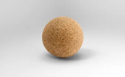 Produktbild von Ullrich-Sport Tischfussball Tisch-Kicker Ball 'Kork', KI-generiertes Bild