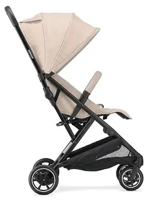 Produktbild von Easy Reisebuggy, Reise Buggy für Kinder ab Geburt bis 22 kg (0-4 jahr), mit 3 Liegepositionen, Leicht 7.8 kg & Kompakt, Einhand-Faltung, UPF 50+ Sonnendach, Korb bis 5 kg (Taupe)