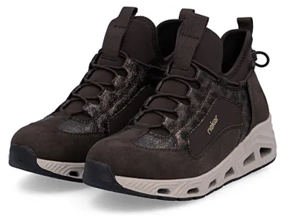 Produktbild von Rieker Damen-Sneaker Braun-Bronze-Antik, Farbe:braun, EU Größe:43