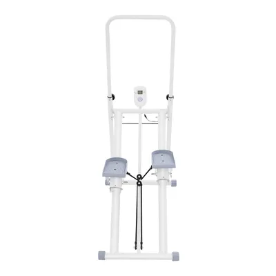 Produktbild von Klappbarer Stepper mit LCD-Display, verstellbarer Pedalwinkel und Griffhöhe, bis 150kg