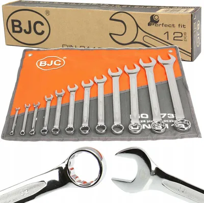 Obrázek produktu pro BJC Klíče očko-otevřené 6-32mm, 12ks M58133