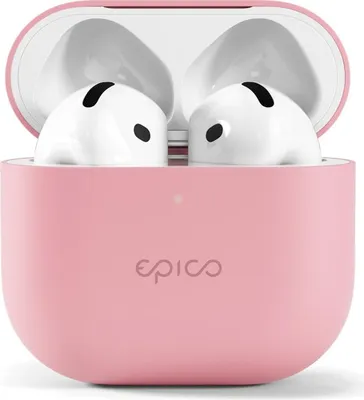 Image de Etui en silicone Epico pour AirPods 4 - Rose
