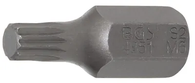 Produktbild von BGS 4851 Innenvielzahn-Bit, 30 mm lang, M6, 10 (3/8)