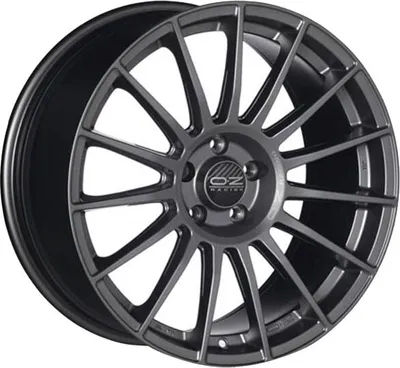Produktbild von ALUFELGE OZ Racing SUPERTURISMO LM 8.5x19 5x108 ET 45 MATT GRAPHITE SILVER LETTERING