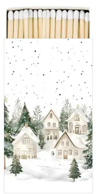 Imagen del producto de Ambiente: Cerillas – Casas nevadas