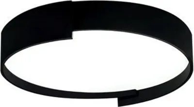 Image de Rabalux 71306 Plafonniers Laleh LED 48 métal plastique noir