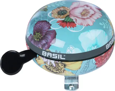 Produktbild von Basil Ding-Dong Glocke Bloom Field sky blue, Ø 80mm, SB-Karte, blau