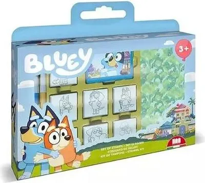 Obrázek produktu pro Známky Bluey v kufříku
