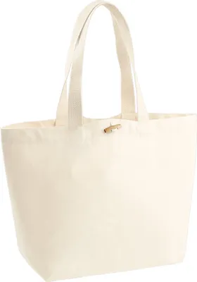 Productafbeelding van Westford Mill Marina boodschappentas, 20 liter (2 stuks per verpakking), model BC4524 (één maat), kleur: naturel
