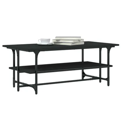 Produktbild von "im Sonderangebot"Couchtisch - CLORIS - Wohnzimmertisch - Robust und langlebig - Schwarz 100x50x40 cm Holzwerkstoff - DEMöbel7792327