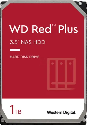 Produktbild von WD Red Plus WD30EFPX NAS HDD - 3 TB 5400 rpm 256 MB 3,5 Zoll