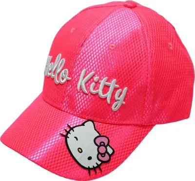Produktbild von Hello Kitty Kinder Mädchen  Basecap Baseball Kappe Mütze – Rosa / 54 cm