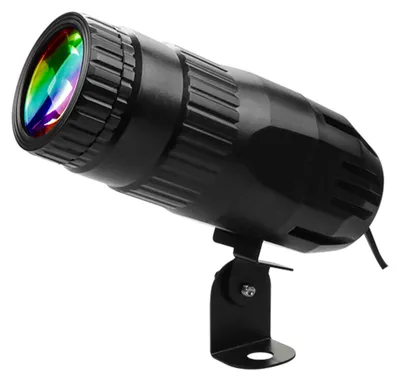 Image de Mini projecteur LED RGBW, projecteur Pinspot avec télécommande, éclairage d'effet scénique pour DJ, discothèque, fête, bar, club, spectacle, mariage