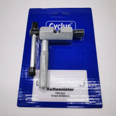 Produktbild von CYCLUS Kettennieter 7/8/9/10 fach Shimano Profi-Werkzeug Kettennietdrücker Fahrrad MTB Chain Tool