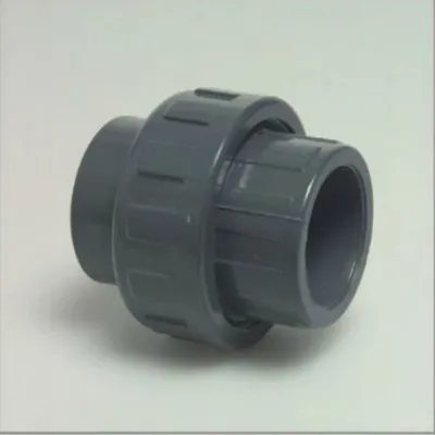Obrázok produktu pre Mega skrutkový spoj PVC-U 20 mm s lepiacou objímkou 16 bar, sivý