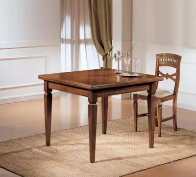 Produktbild von Esszimmer Möbel Tische Quadratisch Holz Braun Esstische Massivholz