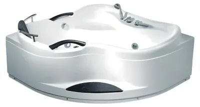 Productafbeelding van Whirlpool bad, bubbelbad, hydromassagebad, spa-bad, 150x150 cm