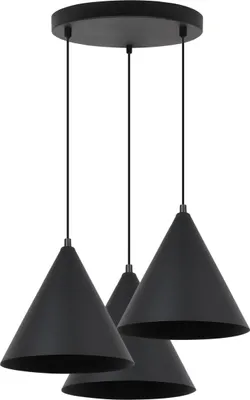 Obrázek produktu pro Závěsná lampa Soho černá 3 světla 25cm E27