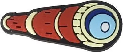Produktbild von Shoe Charms für Clogs Schuh Pin Pirat Anstecker für Crocs Fernrohr