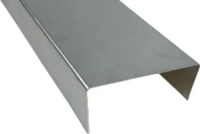 Produktbild von U - Profil 2 m lang Edelstahl Maße 50/100/50 mm