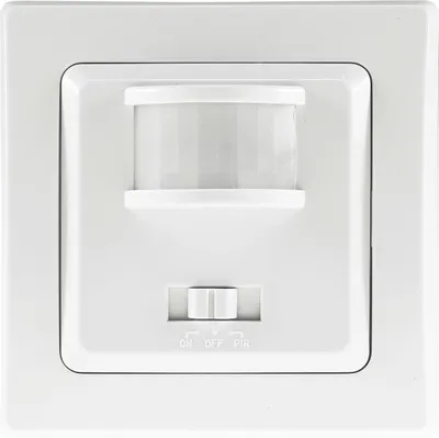 Produktbild von ChiliTec 19720 DELPHI Bewegungsmelder 160°, weiß LED geeignet,  250V, Unterputz, 3-Draht